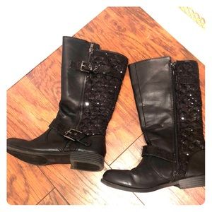Justice Sequin Boots